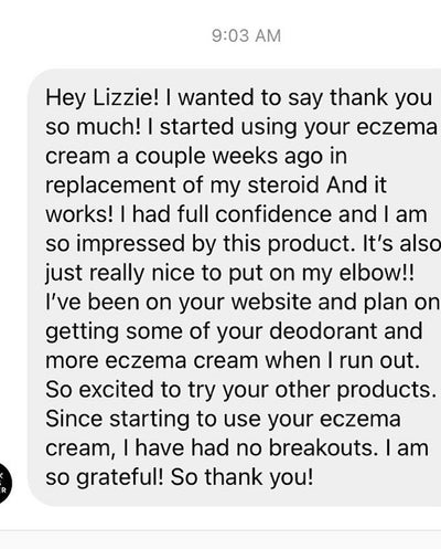 Lizzies All Natural Eczema Butter