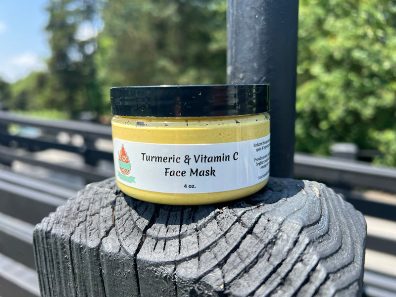 Turmeric & Vitamin C Face Mask for Dark Spots