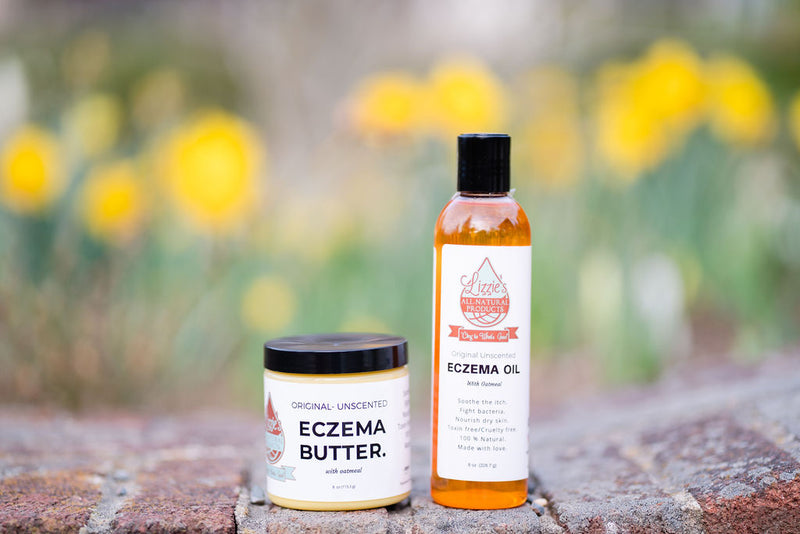 Lizzies All natural Eczema Butter & Eczema Oil Bundle (8 oz)